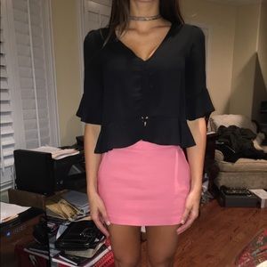 Zara Pink Mini Skort